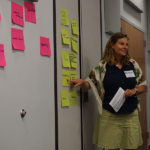 Wendy-Lin Bartels leading the group in an icebreaker session